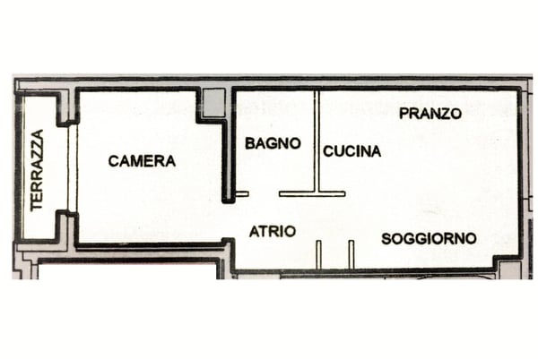 MODERNO 1.5 LOCALI ARREDATO CON BALCONE IN CENTRO A LUGANO 9
