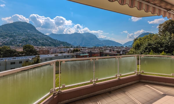 LUMINOSO 1.5 LOCALI VISTA LAGO IN ZONA CENTRALE DI LUGANO 2