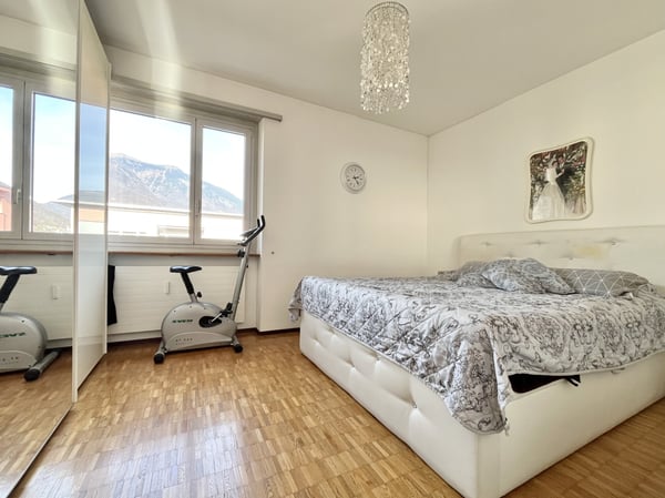 AFFITTASI AMPIO ATTICO 1.5 LOCALI CON TERRAZZO A BELLINZONA 6