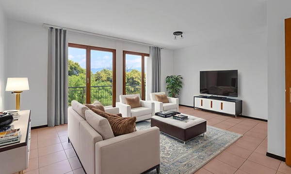 AFFITTASI CASA DI 1.5 LOCALI CON 2 TERRAZZE A VERNATE 1