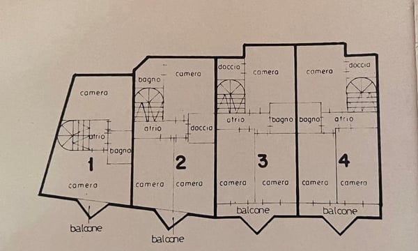 AFFITTASI CASA DI 1.5 LOCALI CON 2 TERRAZZE A VERNATE 12