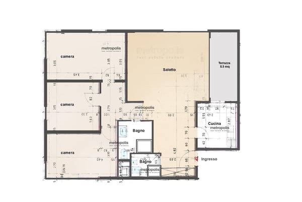AFFITTASI ATTICO 1.5 IN RESIDENZA CON PISCINA A LUGANO 10
