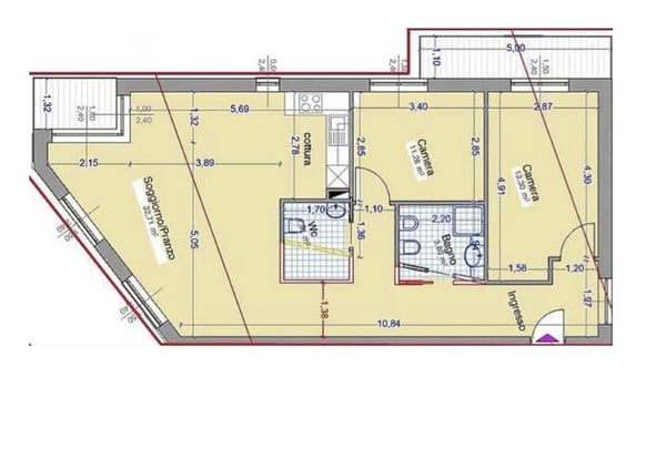 MODERNO APPARTAMENTO DI 1.5 LOCALI A PONTE CAPRIASCA 10
