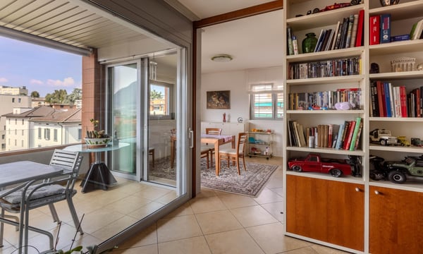 GRANDE E MODERNO 1.5 LOCALI CON TERRAZZA A LUGANO CENTRO 5