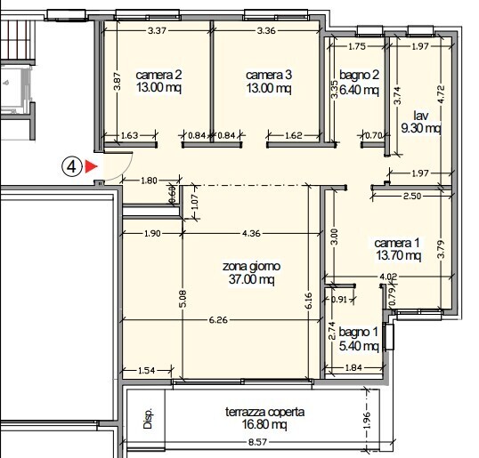 NUOVO 1.5 LOCALI CON BALCONE E VISTA APERTA A BELLINZONA 10