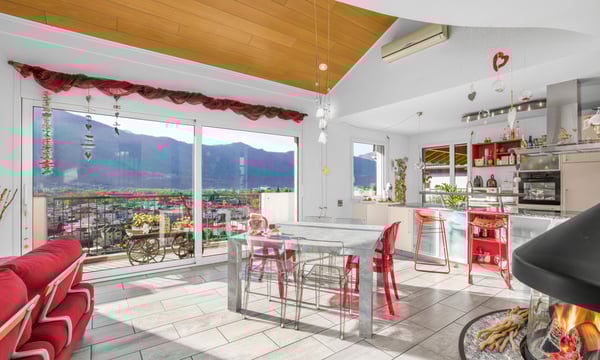 INCANTEVOLE CASA DI 1.5 LOCALI CON VISTA APERTA A BELLINZONA 1