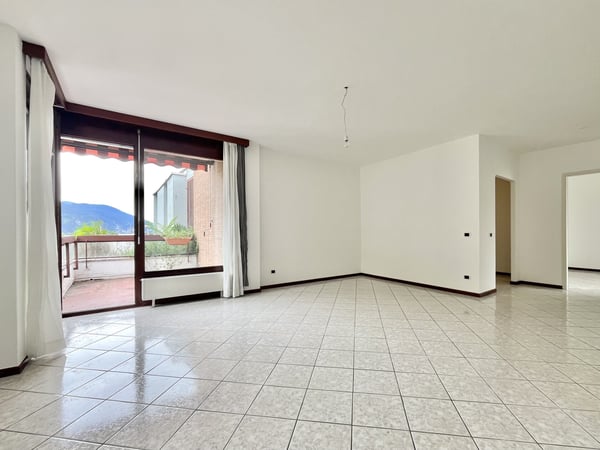 AFFITTASI LUMINOSO 1.5 LOC. CON TERRAZZE A LUGANO VIGANELLO 4