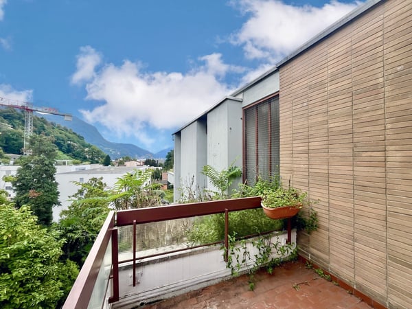 AFFITTASI LUMINOSO 1.5 LOC. CON TERRAZZE A LUGANO VIGANELLO 5