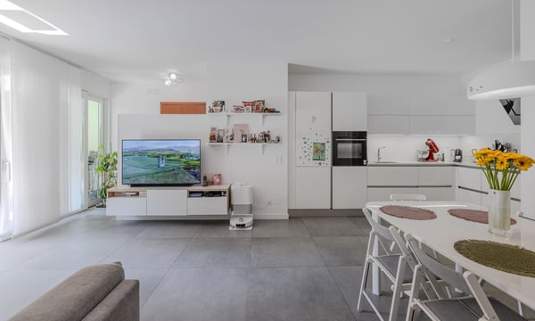 MODERNO 1.5 LOCALI CON SPLENDIDO GIARDINO A PREGASSONA 3