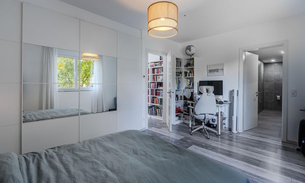 MODERNO 1.5 LOCALI CON SPLENDIDO GIARDINO A PREGASSONA 5