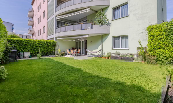 MODERNO 1.5 LOCALI CON SPLENDIDO GIARDINO A PREGASSONA 2