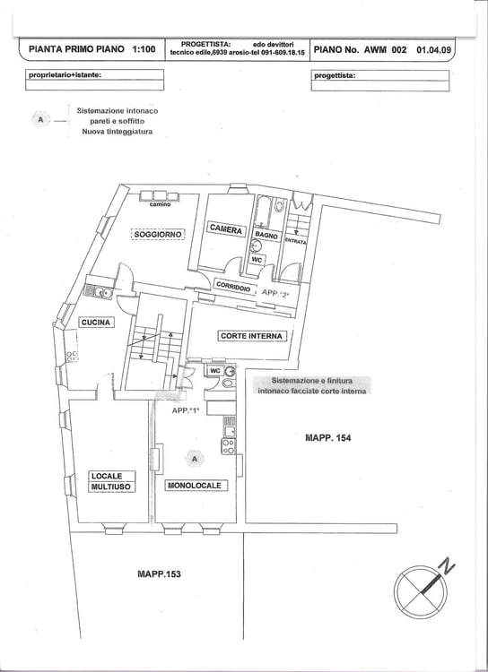 CASA DI NUCLEO SU 4 LIVELLI NEL CUORE STORICO DI NOVAGGIO 11