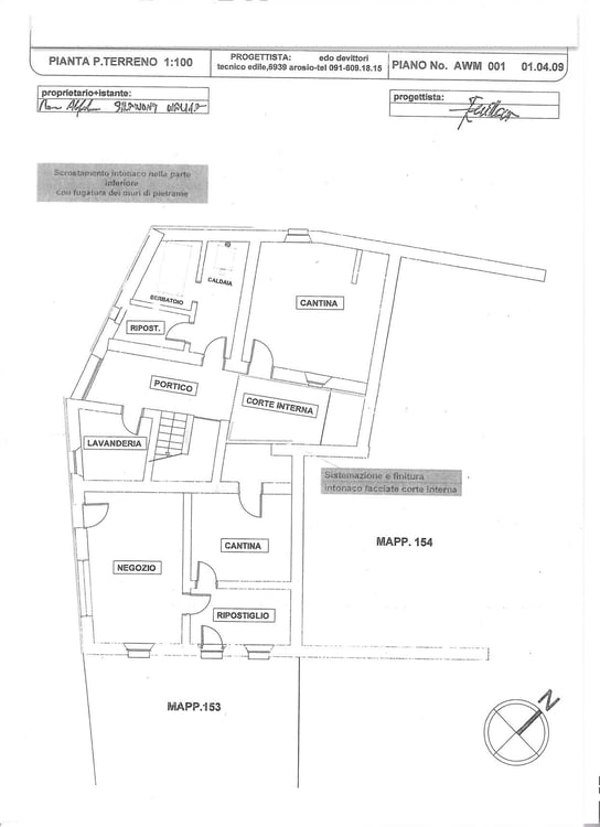 CASA DI NUCLEO SU 4 LIVELLI NEL CUORE STORICO DI NOVAGGIO 10