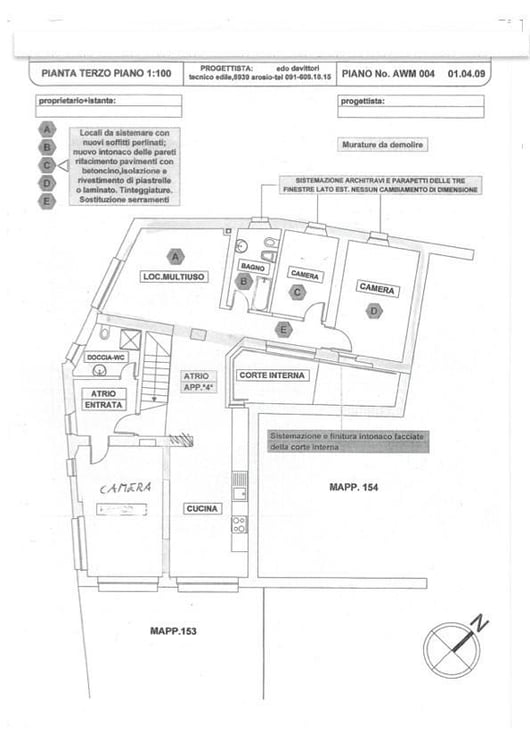 CASA DI NUCLEO SU 4 LIVELLI NEL CUORE STORICO DI NOVAGGIO 13
