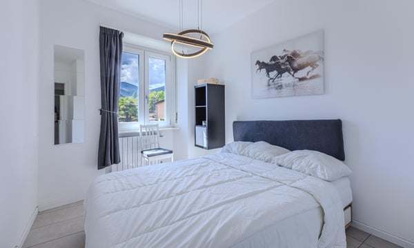 VERO AFFARE - GRANDE 3.5 LOCALI CON BALCONE A LUGANO FIGINO 6