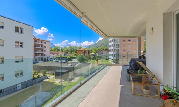 BELLISSIMO 1.5 LOCALI CON TERRAZZA A BELLINZONA 2