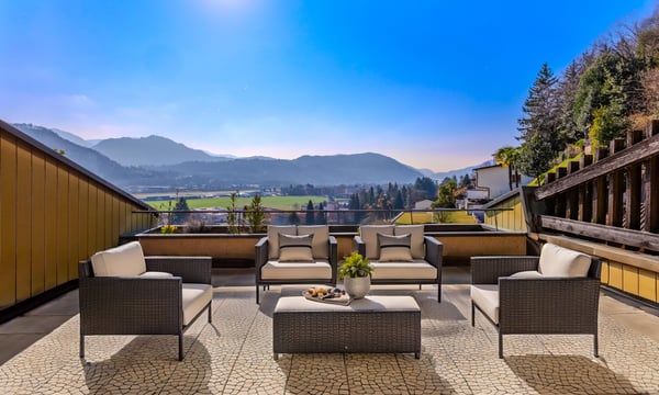 CASA GEMELLA 1.5 LOCALI CON VISTA LAGO PARZIALE AD AGNO 6