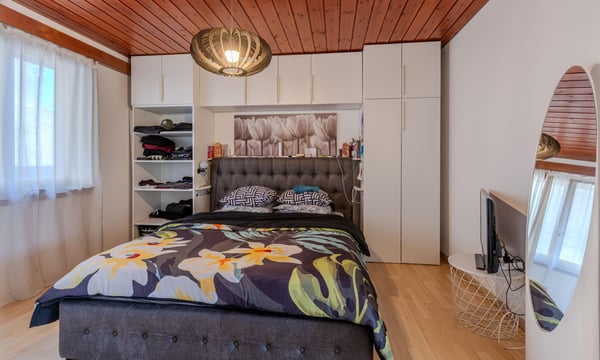 CASA GEMELLA 1.5 LOCALI CON VISTA LAGO PARZIALE AD AGNO 7