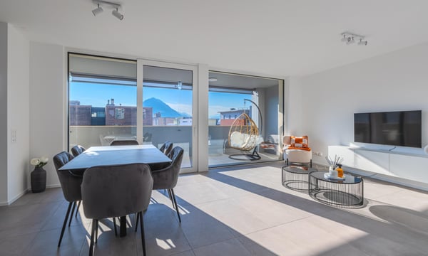 NUOVO E LUMINOSO 1.5 LOCALI CON TERRAZZA A PREGASSONA 3