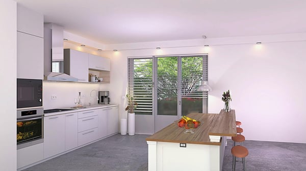 VILLA CON TERRENO R3 E PROGETTO PER 4 APPARTAMENTI A BALERNA 8