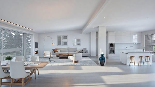 VILLA CON TERRENO R3 E PROGETTO PER 4 APPARTAMENTI A BALERNA 6