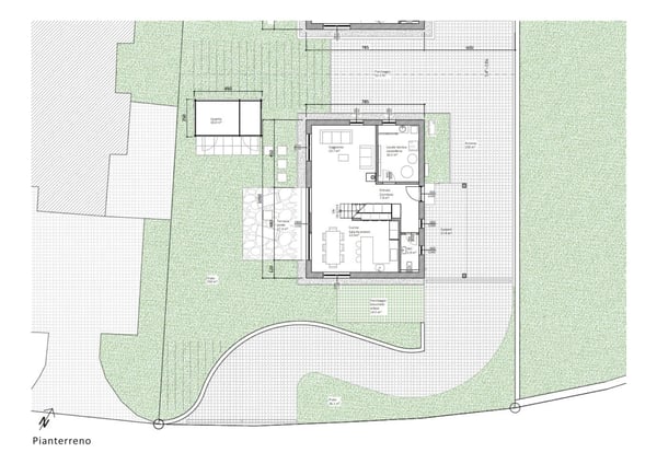 SOLEGGIATO TERRENO DI 1100 MQ CON LICENZA APPROVATA AD ARZO 6