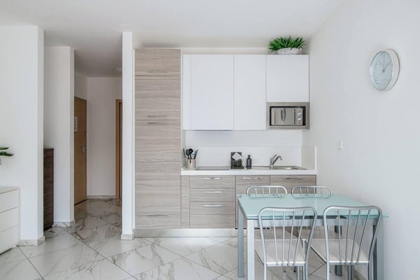 MODERNO 1.5 LOCALI ARREDATO CON BALCONE IN CENTRO A LUGANO 2