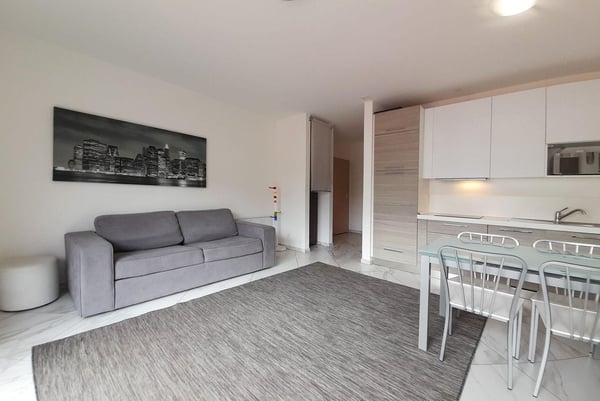 MODERNO 1.5 LOCALI ARREDATO CON BALCONE IN CENTRO A LUGANO 3