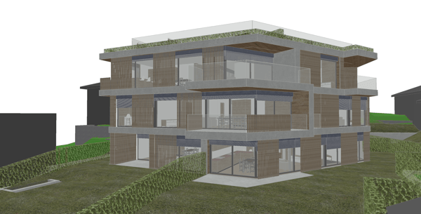 NUOVA UNITÃ€ 1.5 LOCALI CON GIARDINO PRIVATO A PREGASSONA 3