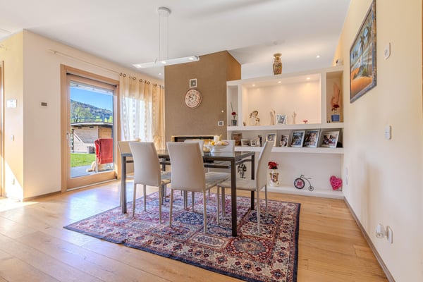 STUPENDA CASA 1.5 SU UN UNICO PIANO CON GIARDINO A STABIO 3