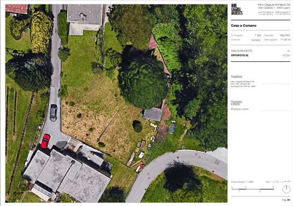 TERRENO CON LICENZA PER UNA VILLA DI PREGIO A COMANO 8