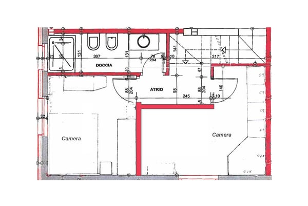 LUMINOSO DUPLEX 1.5 LOCALI CON AMPIA AREA ESTERNA A MAGLIASO 11