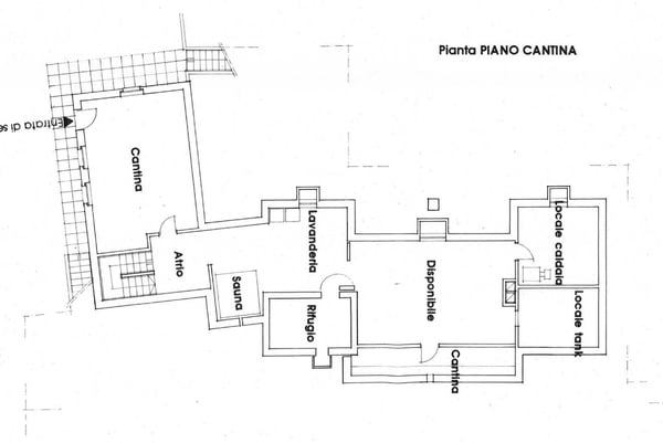 AMPIA VILLA 1.5 LOCALI DI 360 MQ CON GIARDINO A BIOGGIO 11
