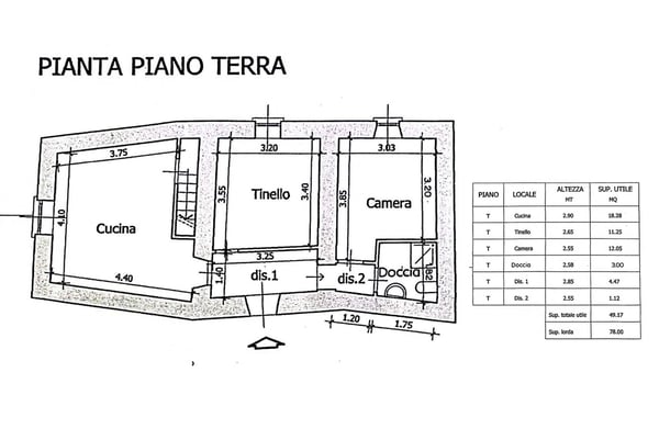STUPENDA CASA DI NUCLEO 1.5 LOCALI RISTRUTTURATA A CABBIO 9