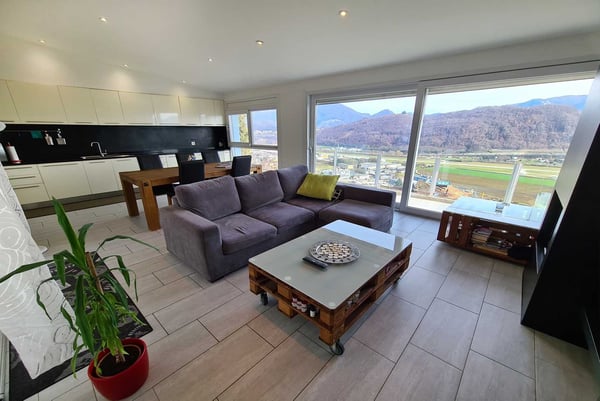 ATTICO DUPLEX 1.5 CON GRANDE TERRAZZA E GIARDINO A BIOGGIO 1