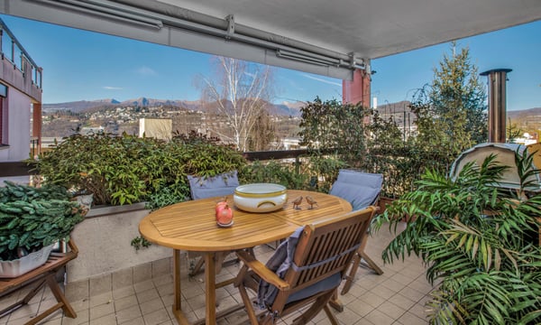 GRAZIOSO APPARTAMENTO AMMOBILIATO DI 1.5 LOCALI A PREGASSONA 4