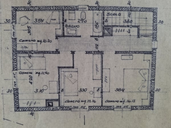 GRANDE VILLA 1.5 CON GIARDINO A DUE PASSI DAL LAGO A CASLANO 13