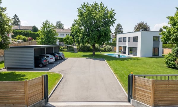 TERRENO SOLEGGIATO R2 DI 1210 MQ PER VILLETTE A PAZZALLO 5