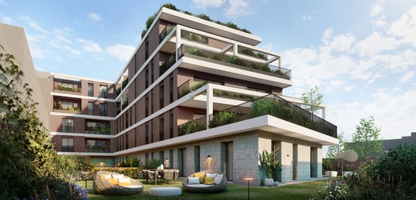 BILOCALE DI DESIGN CON AMPIO TERRAZZO A MILANO 2