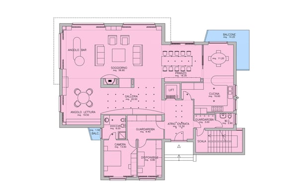 PRESTIGIOSA VILLA DI 9.5 LOCALI CON AMPIO TERRENO A VACALLO 11