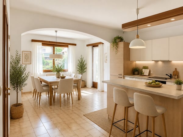 AMPIA E BELLA CASA 6 LOCALI CON GROTTINO A GENESTRERIO 3