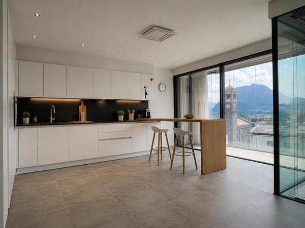 LUMINOSO 3.5 LOCALI CON TERRAZZA E VISTA LAGO A MASSAGNO 1