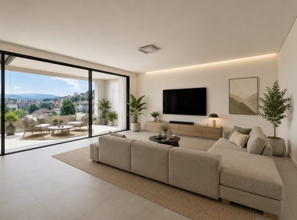 LUMINOSO 3.5 LOCALI CON TERRAZZA E VISTA LAGO A MASSAGNO 2
