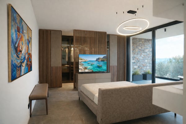 VILLA DI LUSSO VISTA MARE CON PISCINA INFINITY IN LIGURIA 4