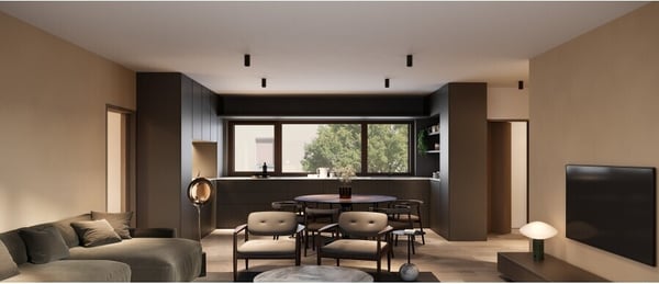 NUOVO 4.5 LOCALI DI LUSSO CON ROOFTOP PRIVATO A PREGASSONA 4