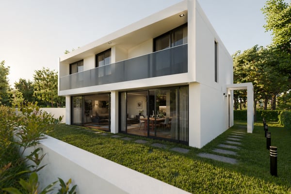 NUOVA E MODERNA VILLA 4.5 LOCALI CON GIARDINO A GRAVESANO 1