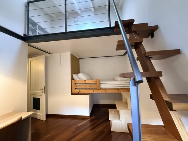AFFITTASI ESCLUSIVO 4 LOCALI IN PALAZZO STORICO A MORCOTE 5