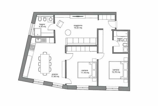 RESIDENZA SECONDARIA - NUOVO 3.5 LOCALI IN CENTRO A LUGANO 6