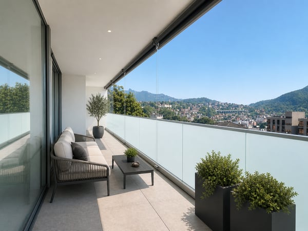 ATTICO ALTO STANDING DI 4.5 LOCALI CON VISTA A VACALLO 3