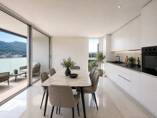 ATTICO ALTO STANDING DI 4.5 LOCALI CON VISTA A VACALLO 1